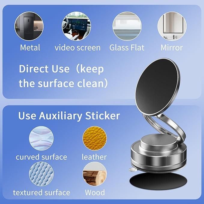 Vacuum Absorption Magnetic Bracket