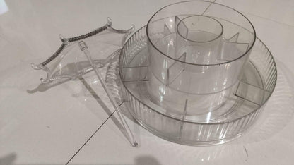 360� Umbrella-Shaped Makeup & Skincare Storage Rack