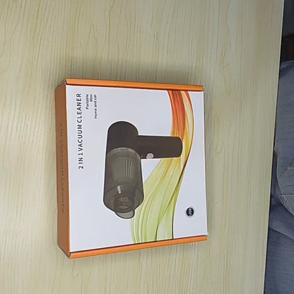 2 in 1 Vacuum Cleaner-Handheld Vacuum Car Cleaner Air Duster Wireless Rechargeable Home